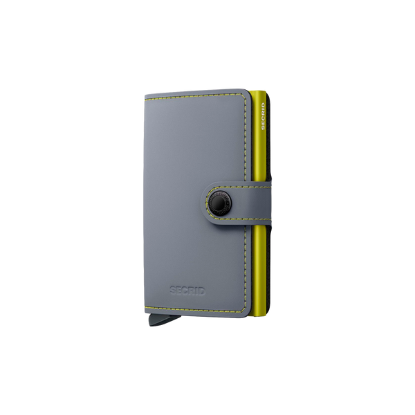 Miniwallet Matte Grey Lime