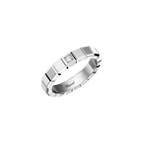 Anillo Ice Cube Oro Blanco