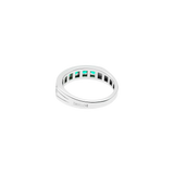 Belle Époque Anillo with Emeralds and Diamonds