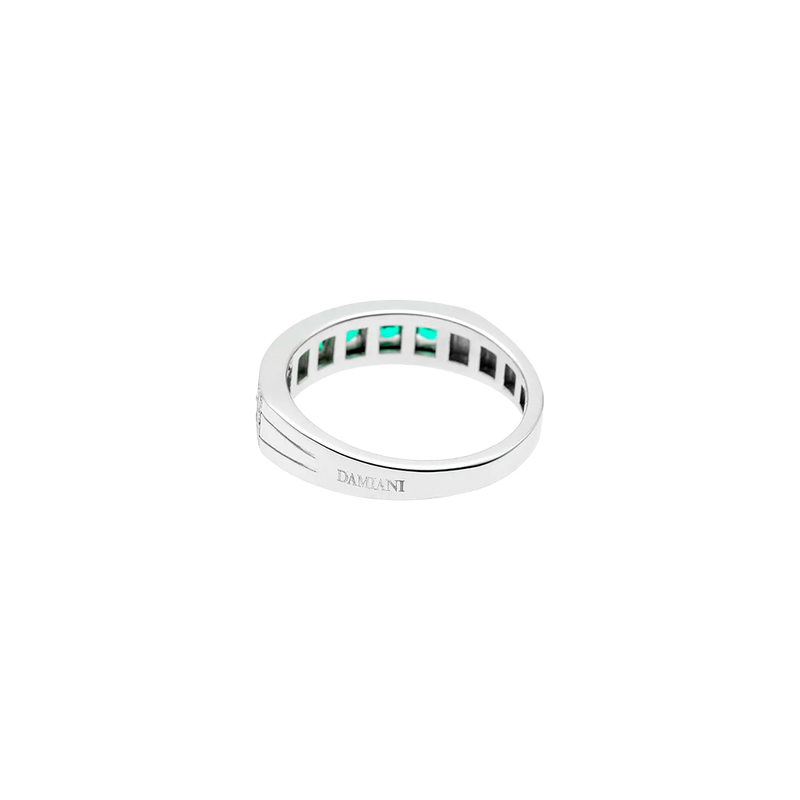 Belle Époque Anillo with Emeralds and Diamonds