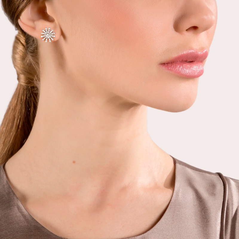 Margherita Pendientes with Diamonds