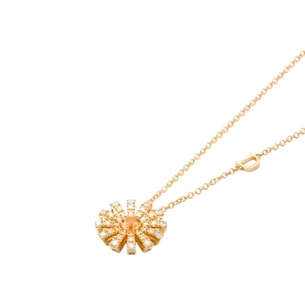 Margherita Collar with Citrine Quartz & Diamonds