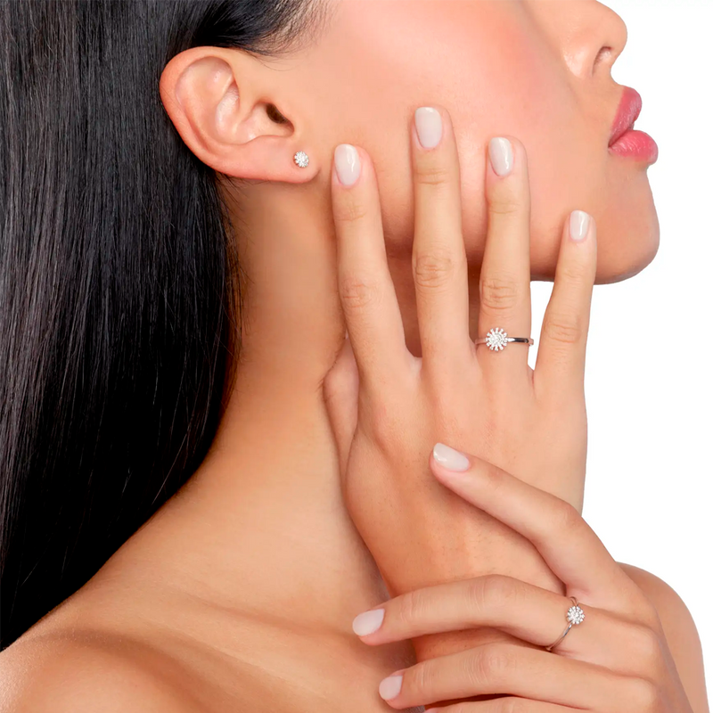 Margherita Pendientes with Diamonds