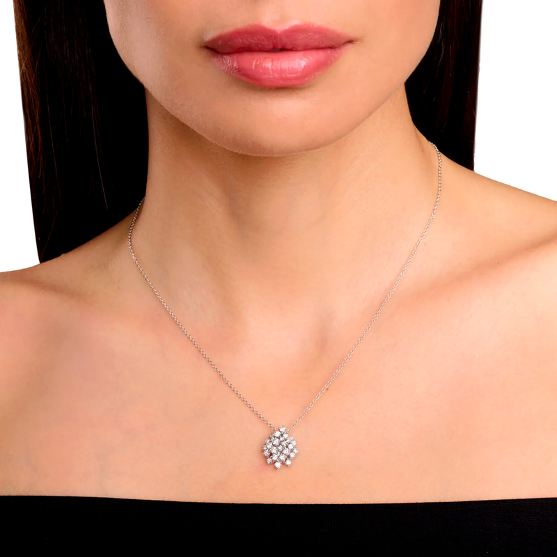 Mimosa Collar with Diamonds