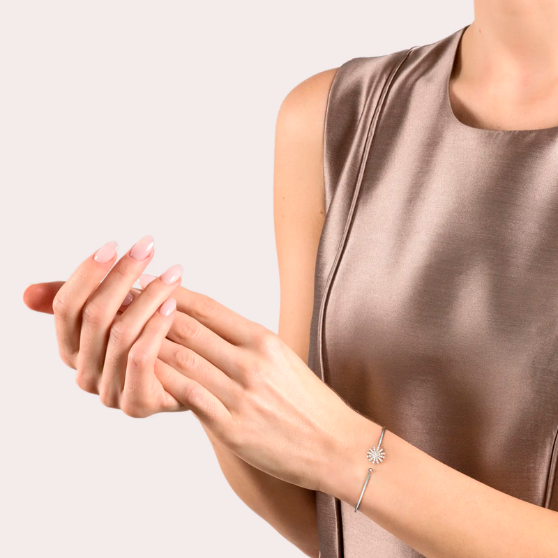 Margherita Brazalete with Diamonds