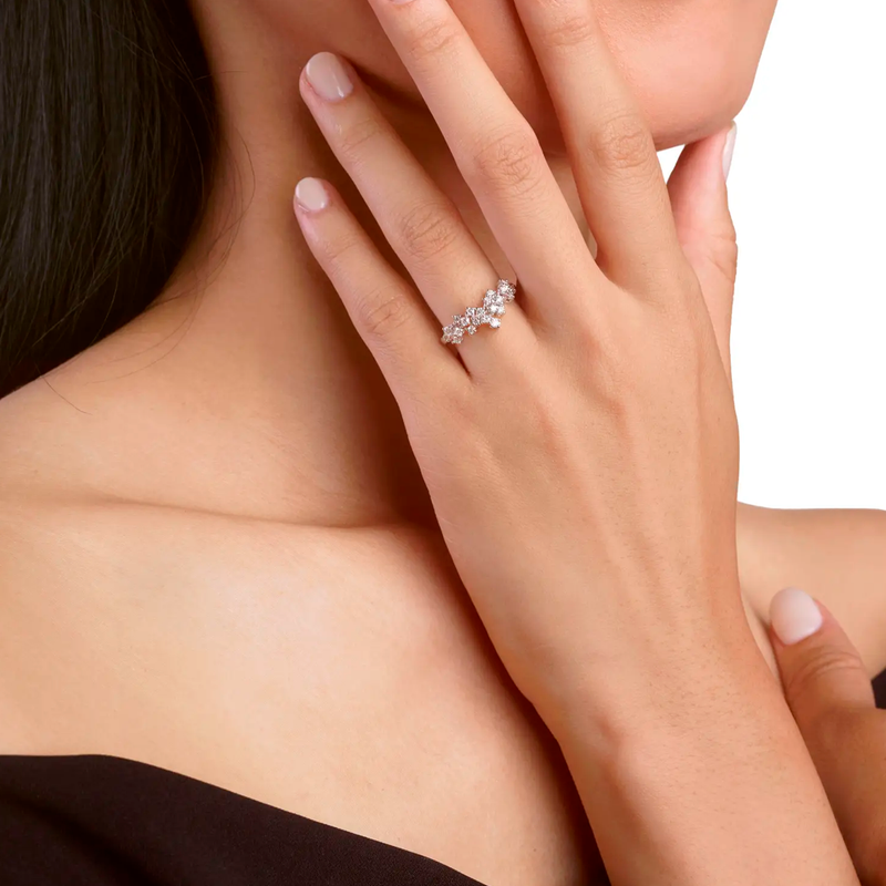 Mimosa Anillo with Diamonds