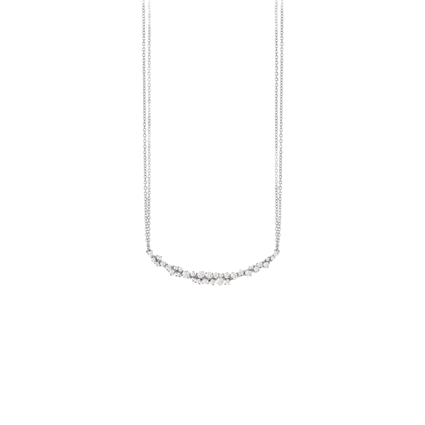 Mimosa Collar with Diamonds