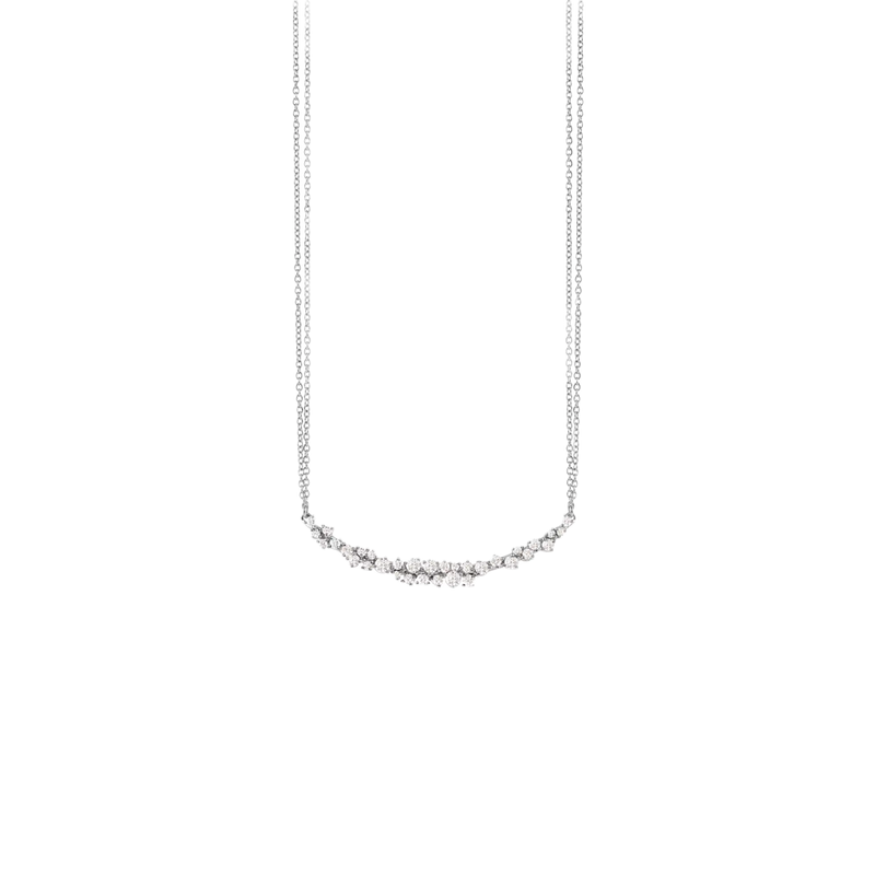 Mimosa Collar with Diamonds