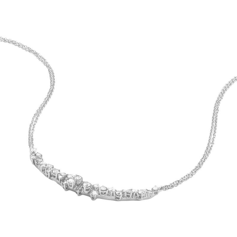 Mimosa Collar with Diamonds