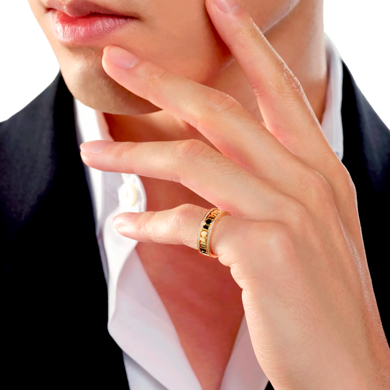 Belle Époque Reel Anillo with Diamonds