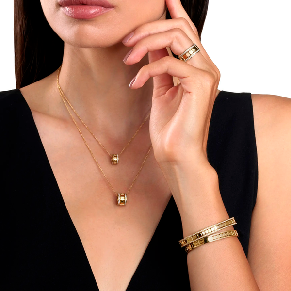 Belle Époque Reel Collar with Diamonds