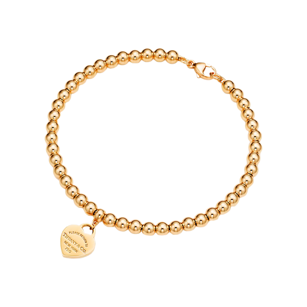 Return to Tiffany Brazalete de Cuentas Yellow Gold