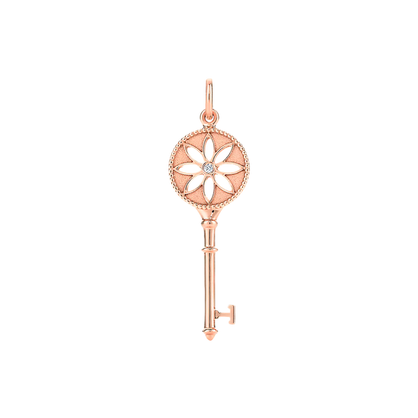 Tiffany Keys Colgante Daisy Rose Gold & Diamonds