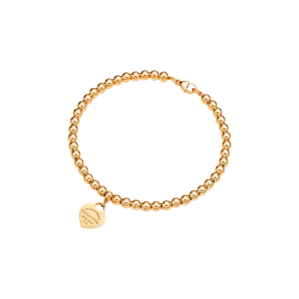 Return to Tiffany Brazalete de Cuentas Small Yellow Gold