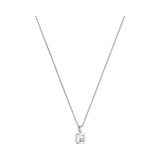Collar Happy Diamonds Icons Square Oro Blanco