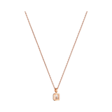 Collar Happy Diamonds Icons Square Oro Rosa