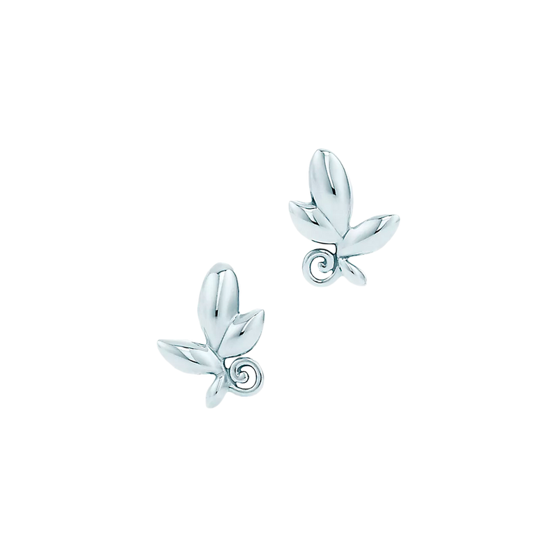 Paloma Picasso Pendientes Olive Leaf Silver