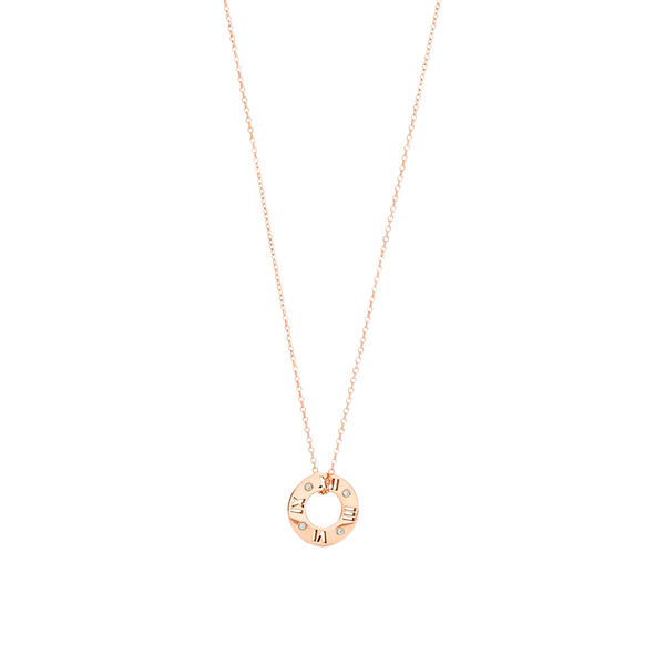 Tiffany Atlas Colgante Pierced Rose Gold