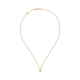 Collar Happy Diamonds Icons Square Oro Amarillo