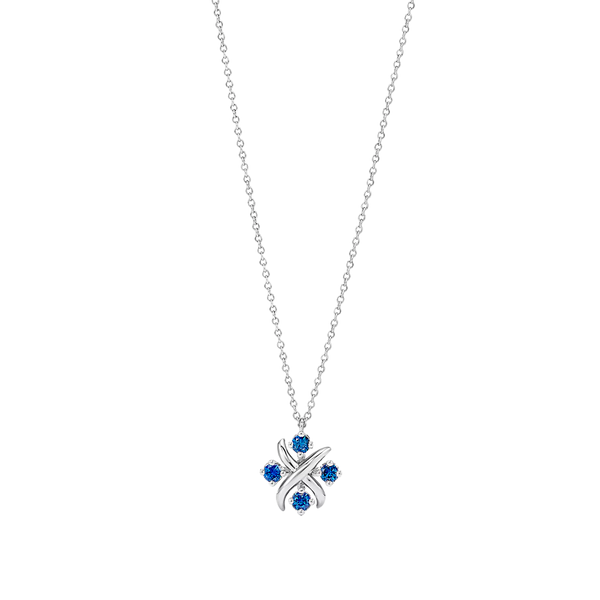 Tiffany by Jean Schlumberger Colgante Lynn Silver & Sapphires