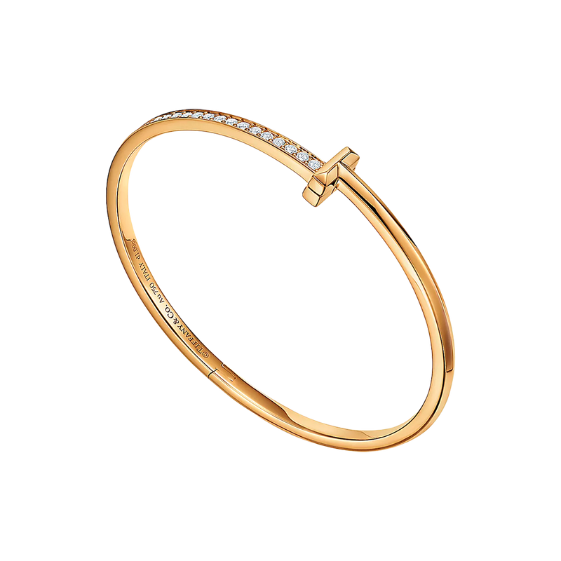 Tiffany T Brazalete T1 Yellow Gold & Diamonds