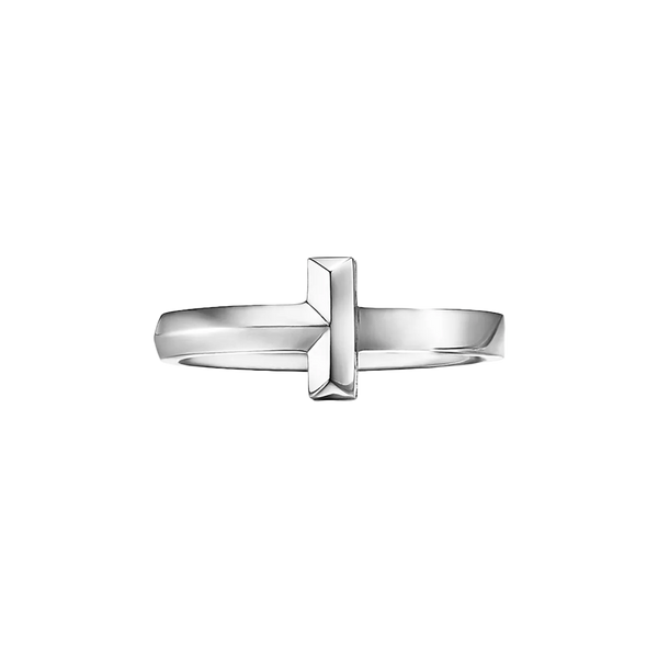 Tiffany T Anillo T1 White Gold