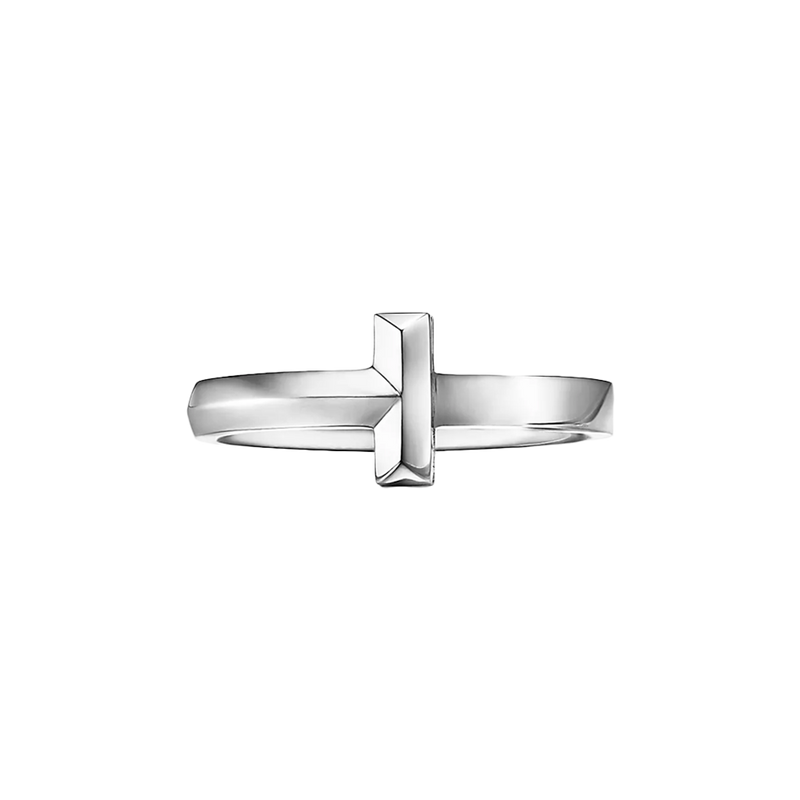 Tiffany T Anillo T1 White Gold