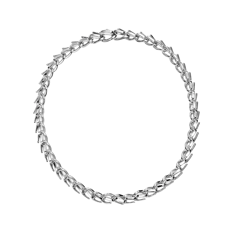 Tiffany Forge Collar Medium Link Silver