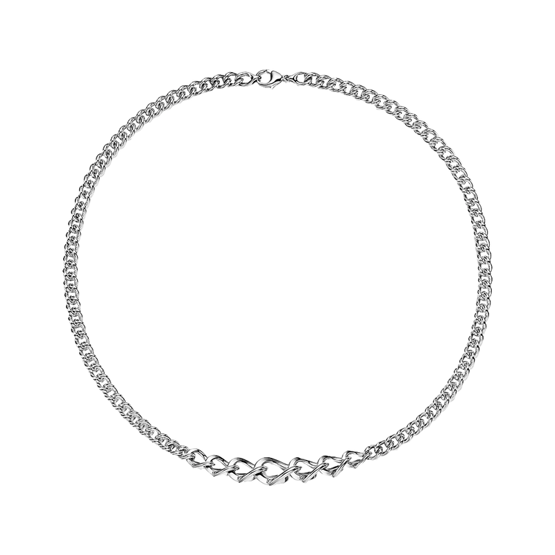 Tiffany Forge Collar Link Silver