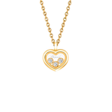 Colgante Happy Diamonds Corazón Oro Amarillo