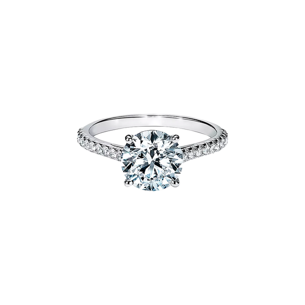 Tiffany Novo Anillo de Compromiso Platinum & Diamonds