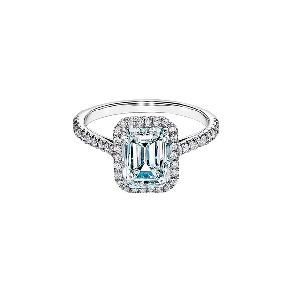 Tiffany Soleste Anillo de Compromiso Platinum