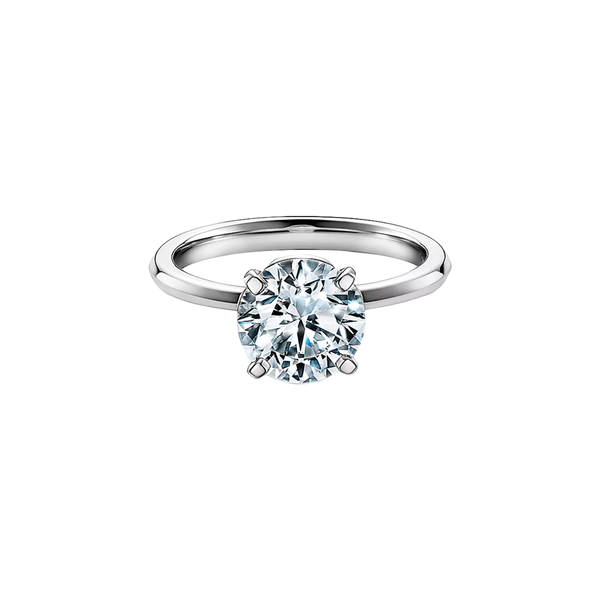 Tiffany True Anillo de Compromiso Platinum Diamond – G&G Joyeros