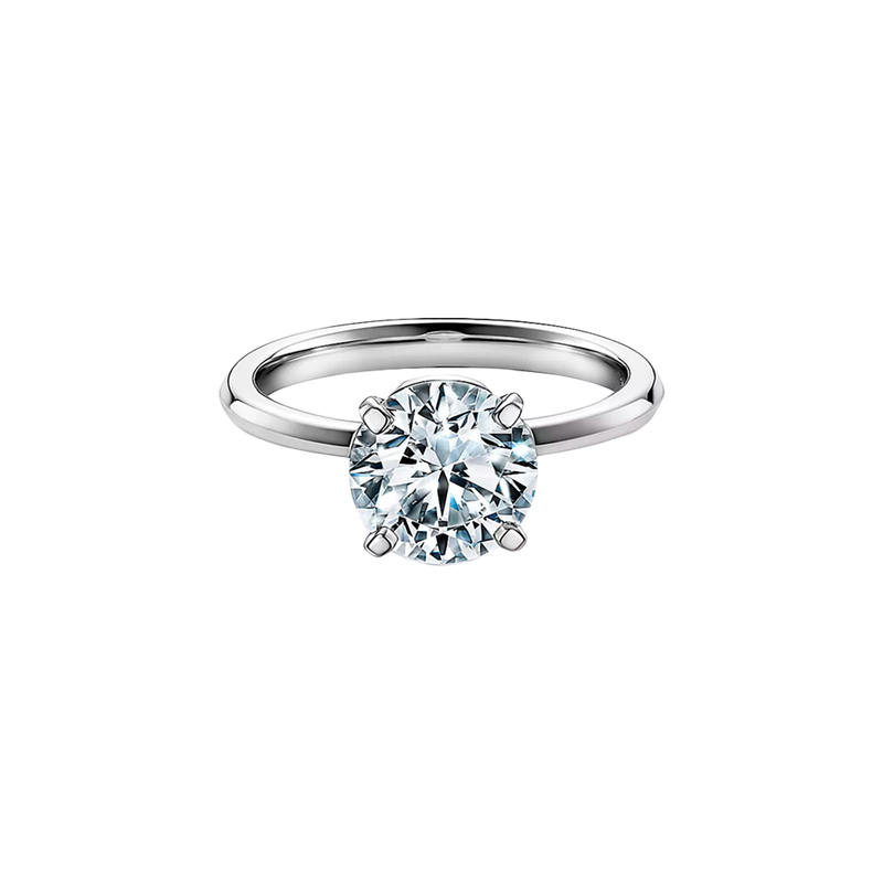 Tiffany True Anillo de Compromiso Platinum & Diamond