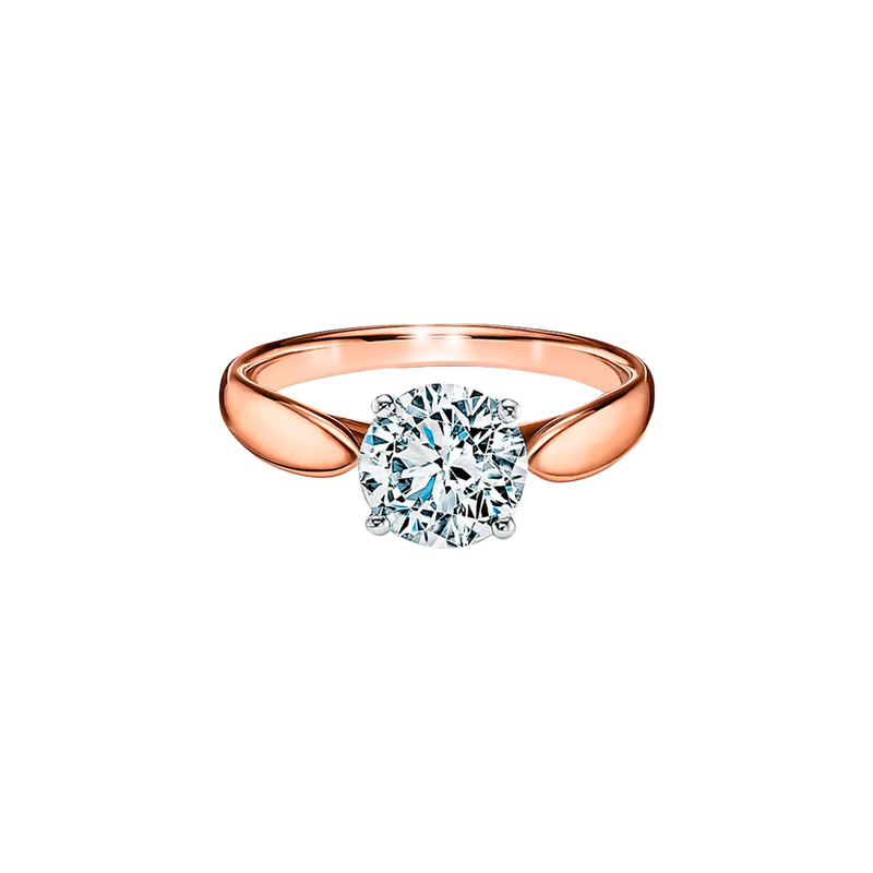 Tiffany Harmony Anillo de Compromiso Rose Gold