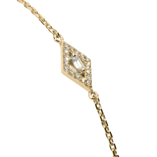 Gold and Diamond Délicatesse Diamond Union Bracelet