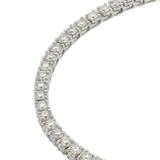 Brazalete Madame Oro Blanco con Diamantes