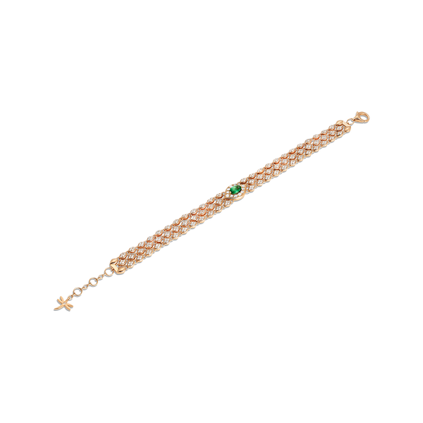 Mikoulette Brazalete with Sapphire and Diamonds