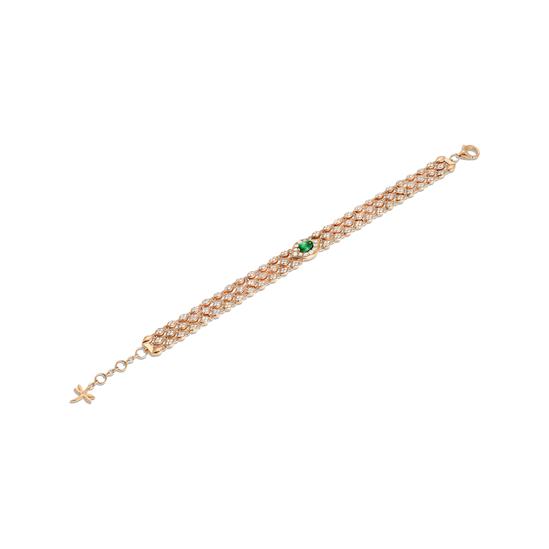 Mikoulette Brazalete with Sapphire and Diamonds
