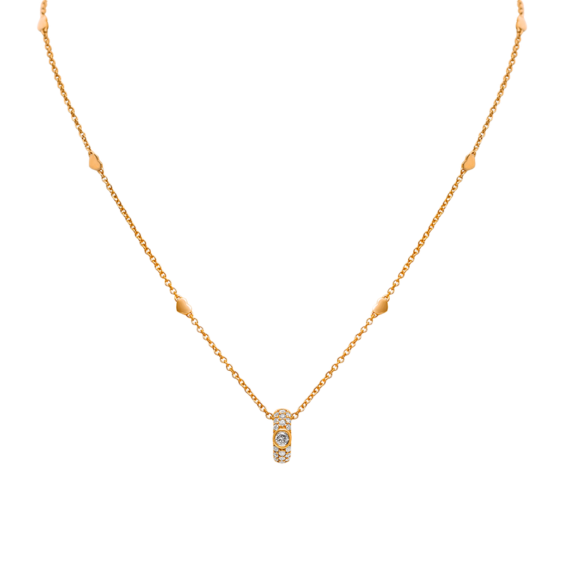 Noblesse Oblige Colgante with Diamonds Medium
