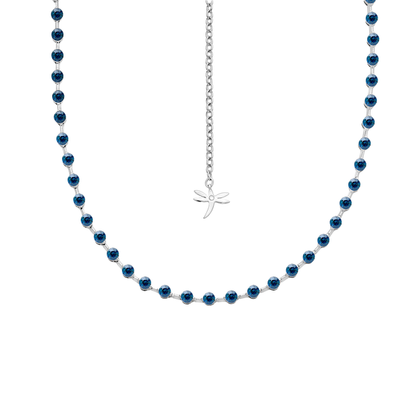 Mauren Collar White gold with Sapphires
