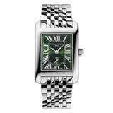 Reloj Unisex Classics Carree Small Seconds Plata y Verde