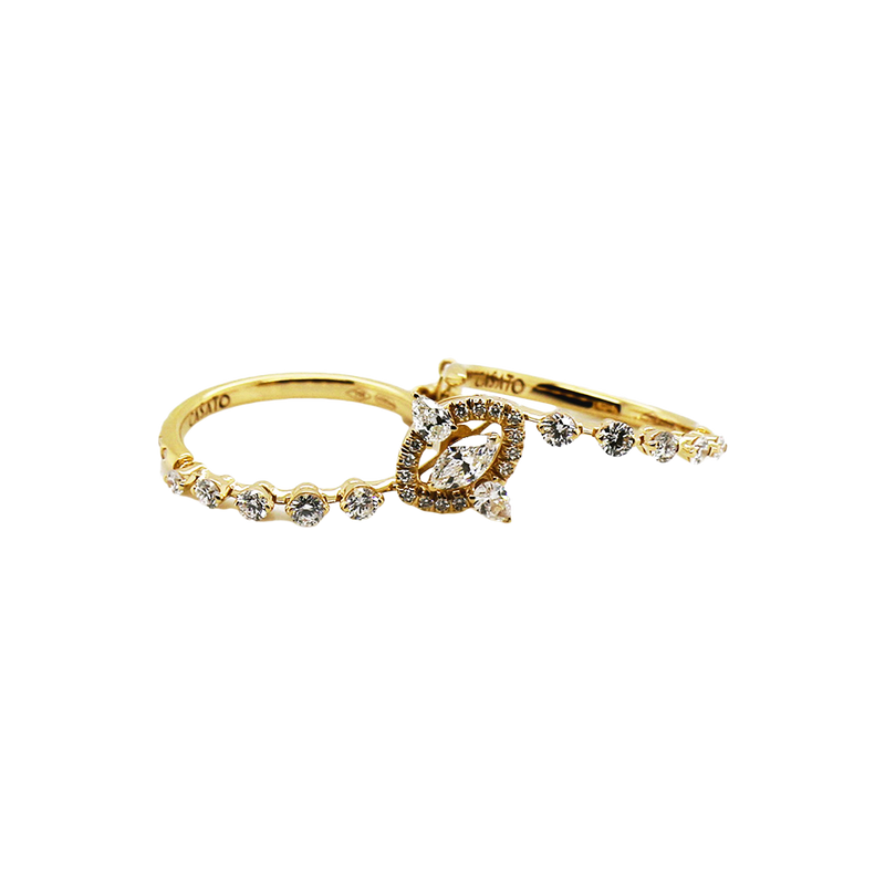 Maureen Anillo Gold with Diamonds