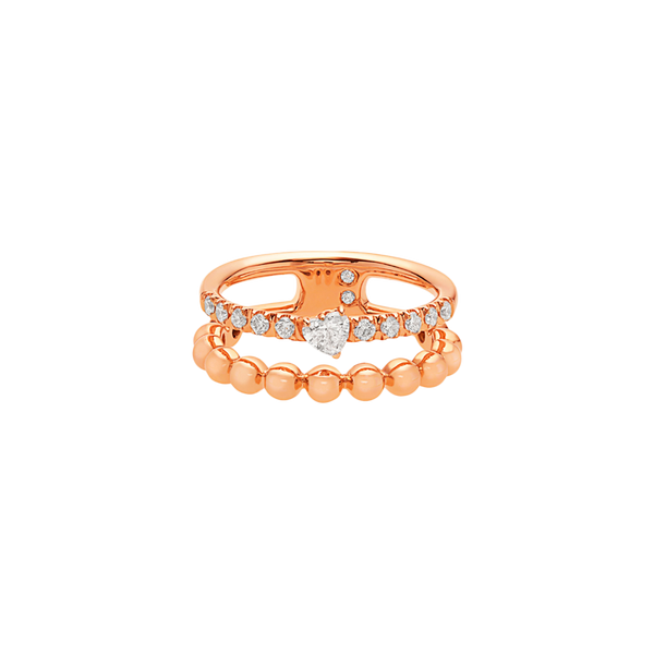 Boutique Icon Anillo Heart Diamond