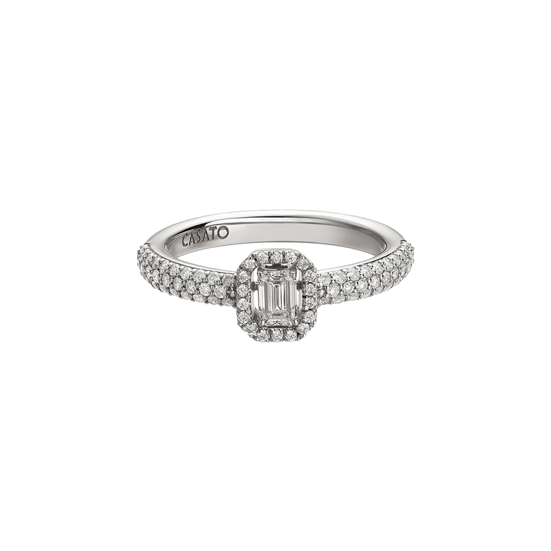 Madame Anillo with White Diamonds