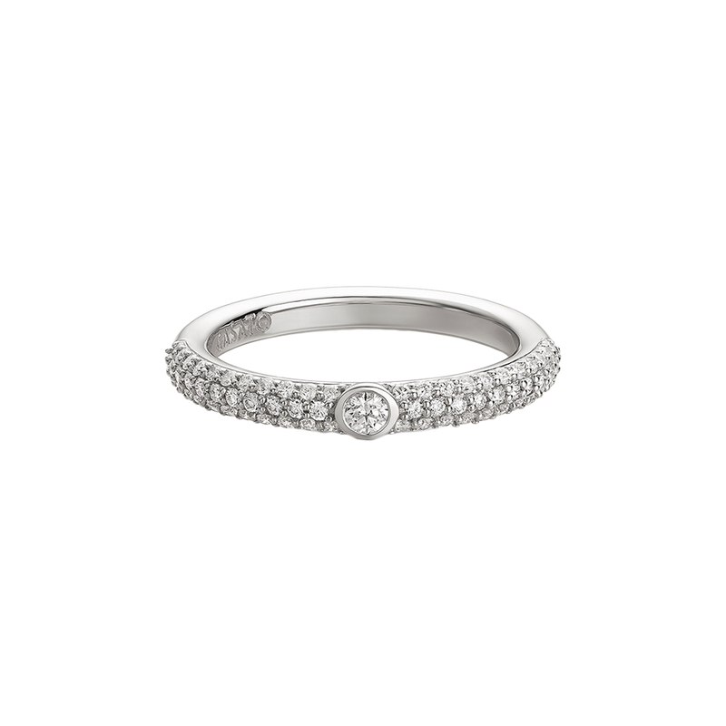Noblesse Oblige Anillo with White Diamonds