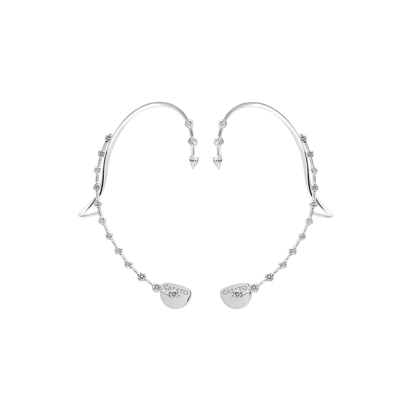 Maureen Medine Pendientes with Diamonds