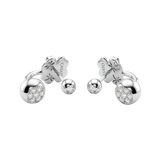 Pendientes Boutique Icon Oro Blanco con Diamantes