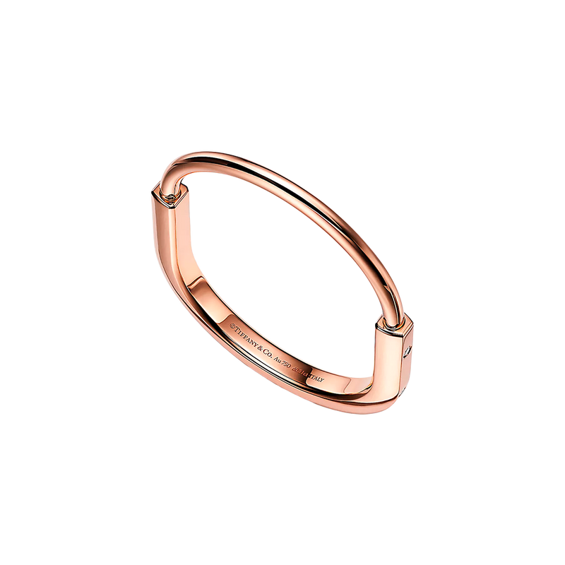 Tiffany Lock Brazalete Rose Gold & Diamonds