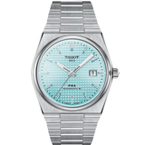 Reloj para Hombre PRX Powermatic 80 Plata y Azul Hielo